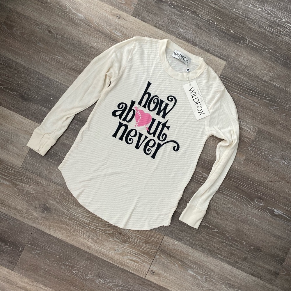 WILDFOX long sleeve